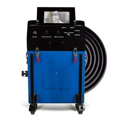 Kamera ve Vakumlu Yüksek Verimli HVAC Kanal Temizleme Makinesi